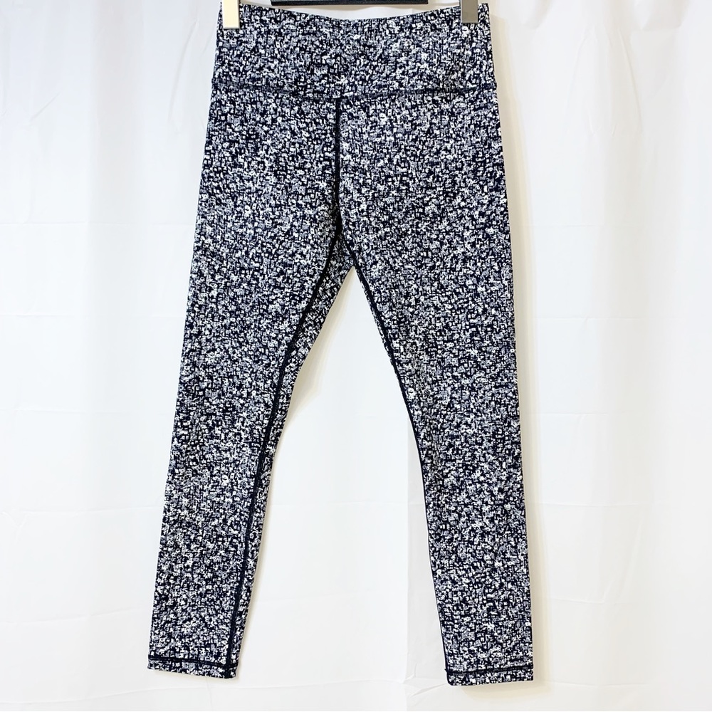 Zyia Active Black White Grey Leggings Size 4